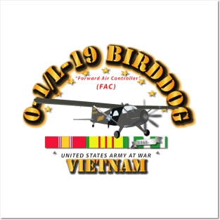 L19 Bird Dog w VN Svc Ribbons Posters and Art